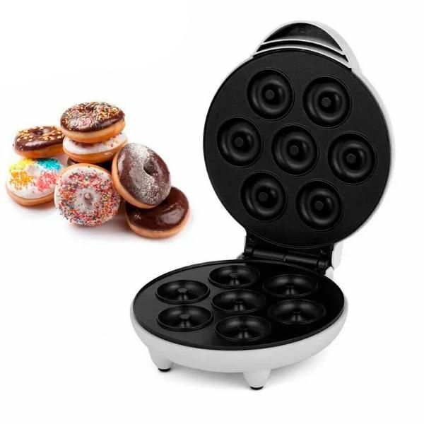 Mini Máquina de Donuts Elétrica Perfeita para Renda Extra e Sobremesas 110v - BELLATOR Imagem de Mini Máquina de Donuts Elétrica Perfeita para Renda Extra e Sobremesas 110v