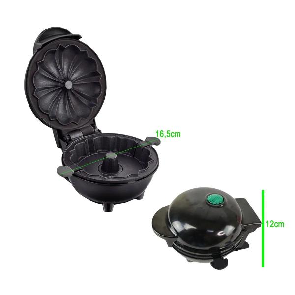 Imagem de Mini Máquina De Fazer Bolos Mini Bundt tortas 220v Preto