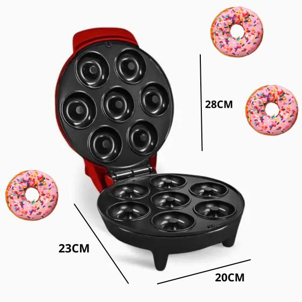 Imagem de Mini Máquina De Fazer Donuts Rosquinhas 7 Furos 110v