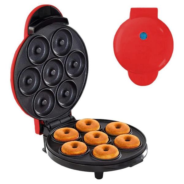 Mini Máquina De Fer Donuts Rosquinhas 7 Furos 220V Cores - Sweet Home Imagem de Mini Máquina De Fer Donuts Rosquinhas 7 Furos 220V Cores