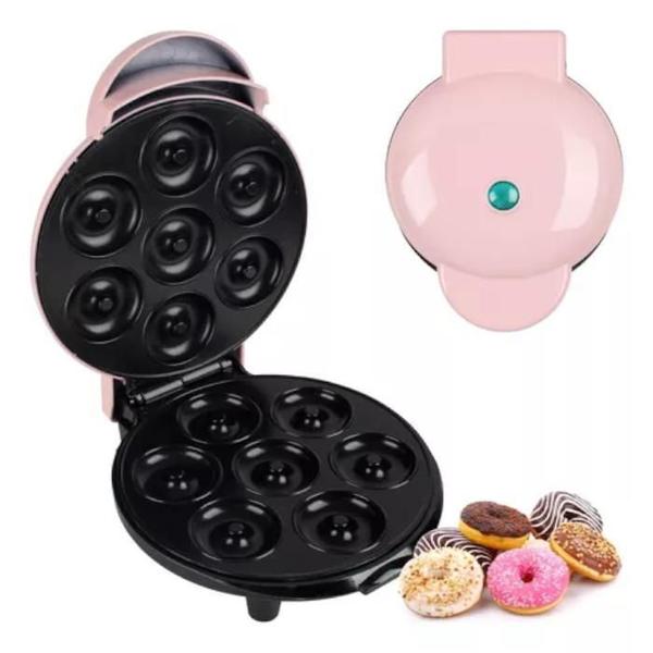 Mini Máquina De Fer Donuts Rosquinhas 7 Furos 220V Cores - Sweet Home Imagem de Mini Máquina De Fer Donuts Rosquinhas 7 Furos 220V Cores
