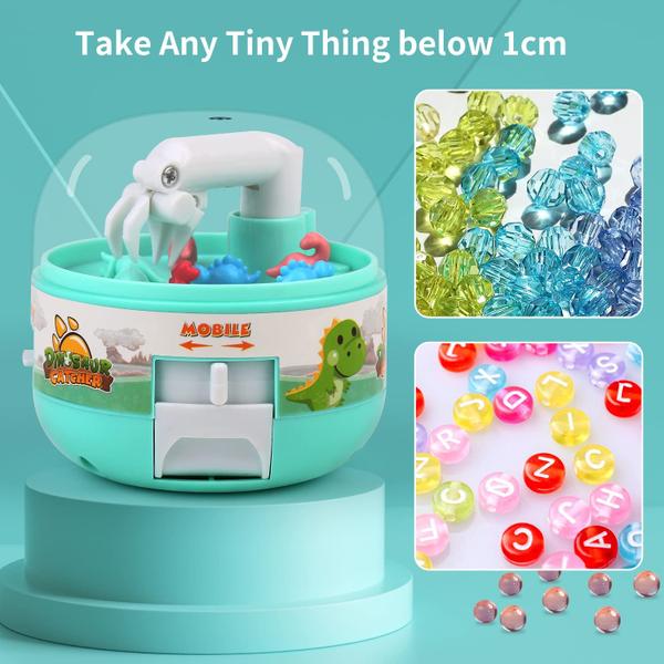 Mini máquina de garras TRACYCY Dinosaur Catcher Toy, 4 peças com 32 bonecas Imagem de Mini máquina de garras TRACYCY Dinosaur Catcher Toy, 4 peças com 32 bonecas