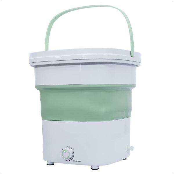 Mini Maquina de Lavar Dobrável 110V Portátil até 1,8kg com regulagem de tempo e saída de água direcional KaBaby 11300C - Kavod Imagem de Mini Maquina de Lavar Dobrável 110V Portátil até 1,8kg com regulagem de tempo e saída de água direcional KaBaby 11300C