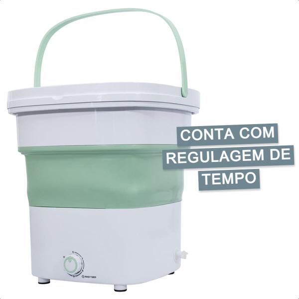 Mini Maquina de Lavar Dobrável 110V Portátil até 1,8kg com regulagem de tempo e saída de água direcional KaBaby 11300C - Kavod Imagem de Mini Maquina de Lavar Dobrável 110V Portátil até 1,8kg com regulagem de tempo e saída de água direcional KaBaby 11300C