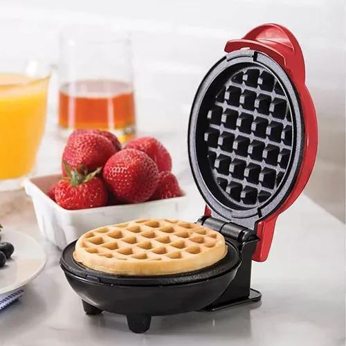 Imagem de Mini Máquina De Waffle Elétrica Portátil 110V Antiaderente