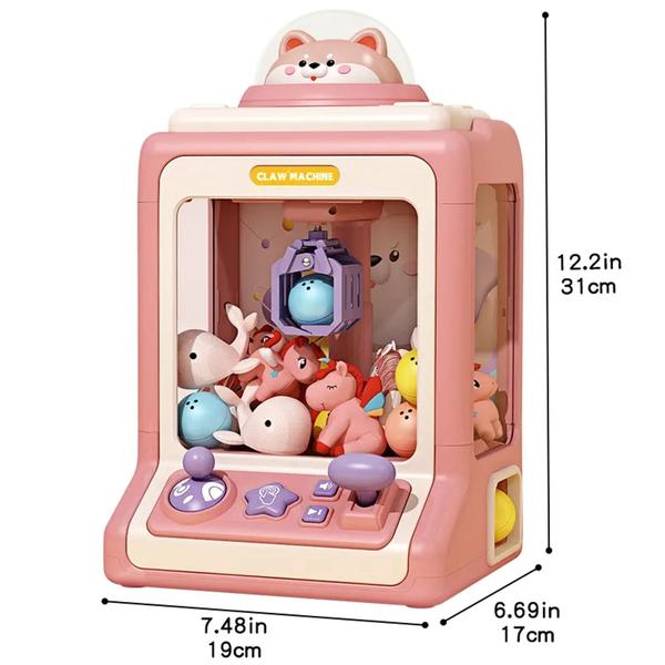 Mini Máquina Pegar Pelúcia Brinquedo Criança Bichinho Garra - Claw Machine Imagem de Mini Máquina Pegar Pelúcia Brinquedo Criança Bichinho Garra