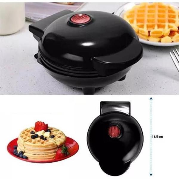 Imagem de Mini Máquina Waffle Máquina Pão Casa Panqueca Assar Bolo