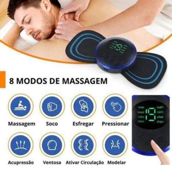 Imagem de Mini Massageador Elétrico Portátil Aparelho Massageador