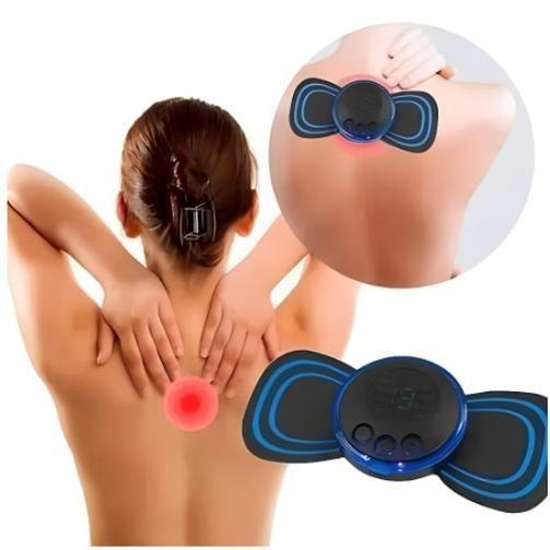 Mini Massageador Elétrico Portátil Cervical Ems Alivia Dores - Shopbr Imagem de Mini Massageador Elétrico Portátil Cervical Ems Alivia Dores