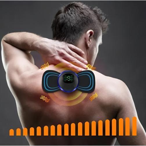 Mini Massageador Elétrico Portátil Cervical Ems Alivia Dores - Shopbr Imagem de Mini Massageador Elétrico Portátil Cervical Ems Alivia Dores