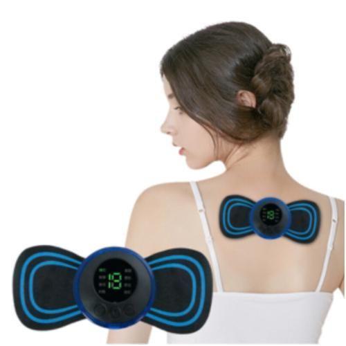 Mini Massageador Elétrico Portátil Cervical Ems Alivia Dores - Shopbr Imagem de Mini Massageador Elétrico Portátil Cervical Ems Alivia Dores