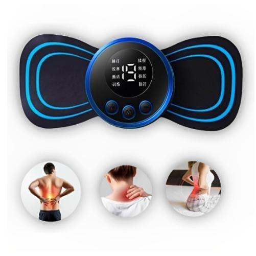 Mini Massageador Elétrico Portátil Cervical Ems Alivia Dores - Shopbr Imagem de Mini Massageador Elétrico Portátil Cervical Ems Alivia Dores