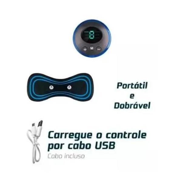 Imagem de Mini Massageador Elétrico Portátil Cervical Ems