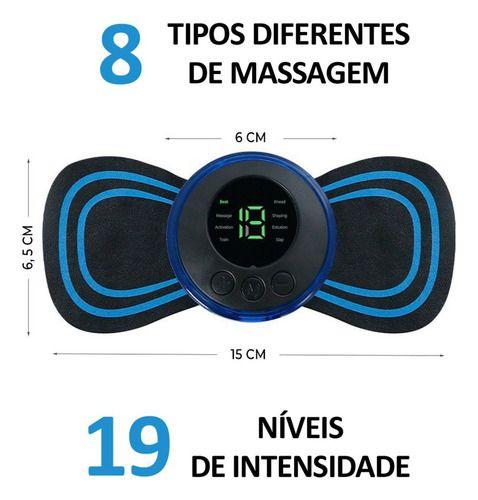 Imagem de Mini Massageador Eletrico Portatil Para Redução De Dores