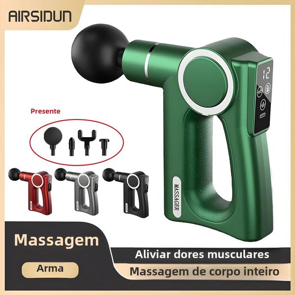 Imagem de Mini Massageador Elétrico Portátil para Relaxamento Muscular - Liberação Miofascial