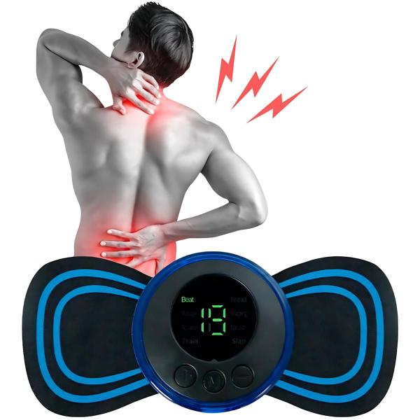 Imagem de Mini Massageador Elétrico Recarregável Portátil Massagem Corporal Cervical 