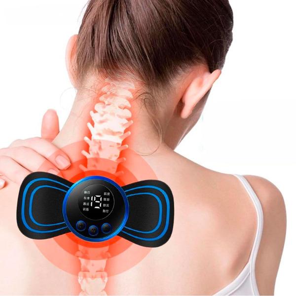 Imagem de Mini Massageador Portátil Elétrico Recarregável Para Fisioterapia