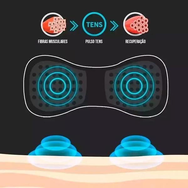 Mini Massageador Portátil Recarregável Dor Pescoço Coluna - Shopbr Imagem de Mini Massageador Portátil Recarregável Dor Pescoço Coluna
