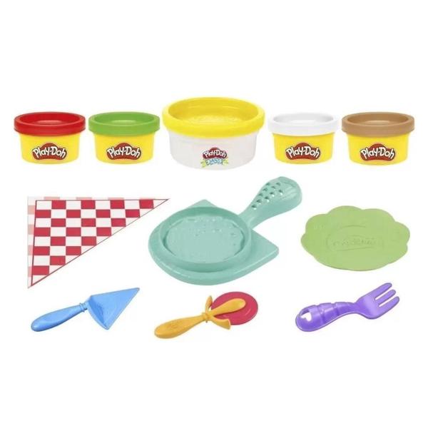 Imagem de Mini Massinha Play Doh Pizza de Queijo Hasbro - F1726