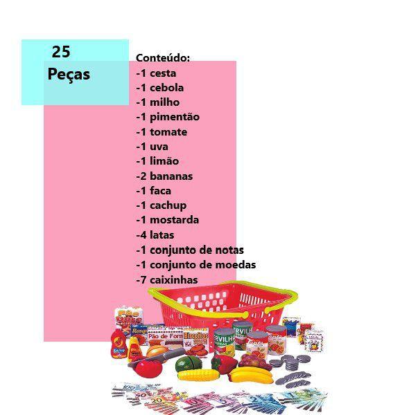 Imagem de Mini Mercadinho Big Star com Super Mesinha Tritec Infantil