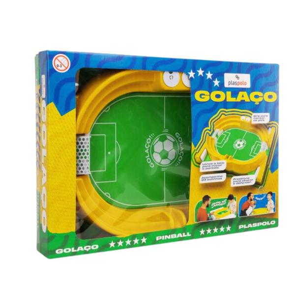 Imagem de Mini Mesa de Jogo Futebol Pinball Golaço  - Plaspolo