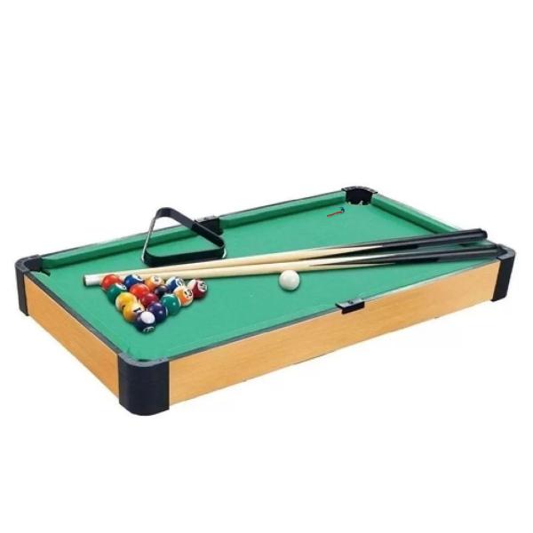 Mini mesa sinuca infantil portátil completa snooker bilhar - Importway Imagem de Mini mesa sinuca infantil portátil completa snooker bilhar