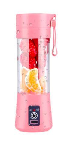 Imagem de Mini Mixer USB Rosa para Frutas e Shake