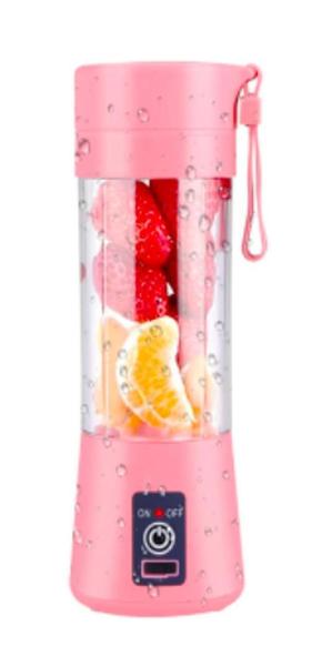 Imagem de Mini Mixer Usb Rosa Para Frutas E Shake