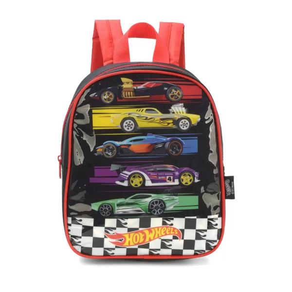 Imagem de Mini Mochila Creche Escolar Infantil Hot Wheels - Luxcel - 6931759231442