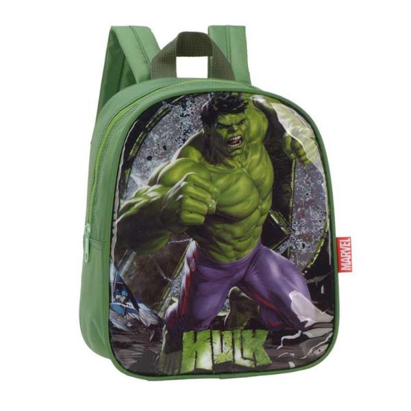 Imagem de Mini Mochila Escolar Infantil Hulk Verde  Maxlog