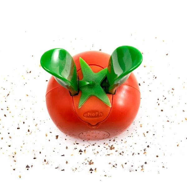 Imagem de Mini Moedor de Sal e Pimenta Magnético Imã Tomatinho Chef'n