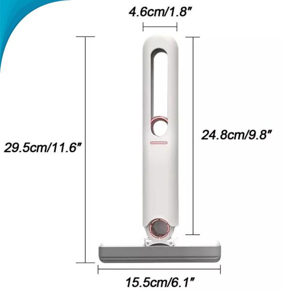 Imagem de Mini Mop Dobrável Compacto Flexível Limpeza Cozinha Presente Dia dos Pais