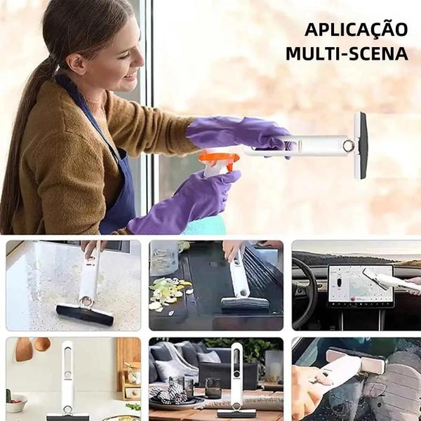 Imagem de Mini Mop Portátil Mini Mop Adequado para Cozinha Quarto Banheiro e Tabletop Limpeza De Vidro