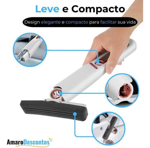 Imagem de Mini Mop Portátil Plástico ABS Durável - Limpa Tudo