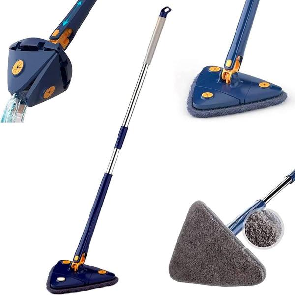 Imagem de Mini Mop Triangular Dobrável Ideal Para Cantos E Fendas