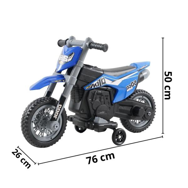 Imagem de Mini Moto Elétrica Cross 6V Cores Diversas IMPORTWAY