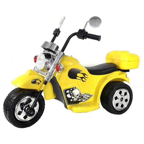 Imagem de Mini Moto Elétrica Infantil 6V A Bateria Com Luz Tipo Harley