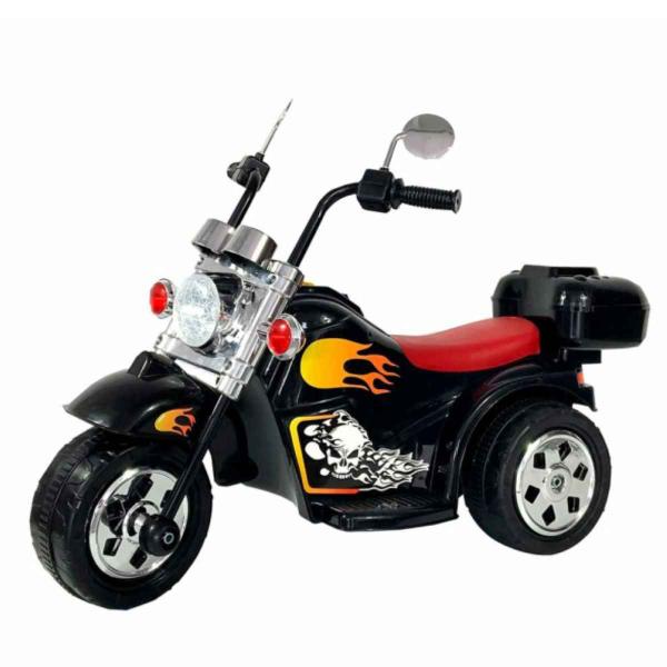 Imagem de Mini Moto Elétrica Infantil 6v  Zippy Toys  Triciclo Com Luz Som Bateria Recarregável