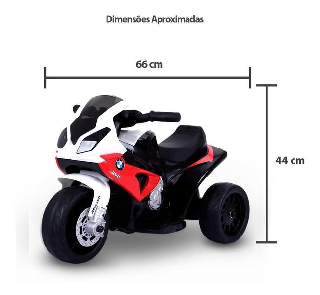 Imagem de Mini Moto Elétrica Infantil BMW S1000 RR Zippy Toys Crianças Diversos Modelos Suporta 30kg Bateria Recarregável