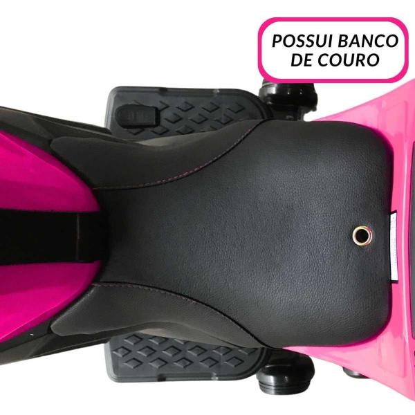 Imagem de Mini Moto Elétrica Infantil Importway 12V BW300RS - Rosa