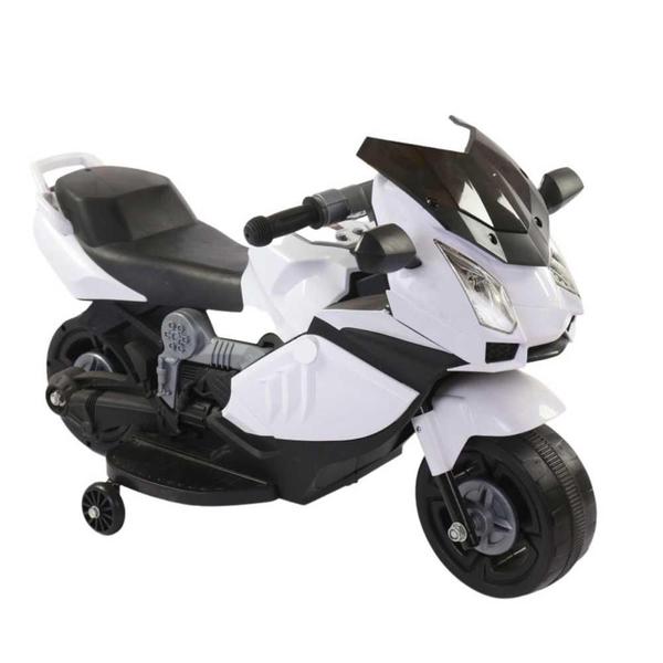 Imagem de Mini Moto Elétrica Infantil Importway 6V BW232BR - Branco