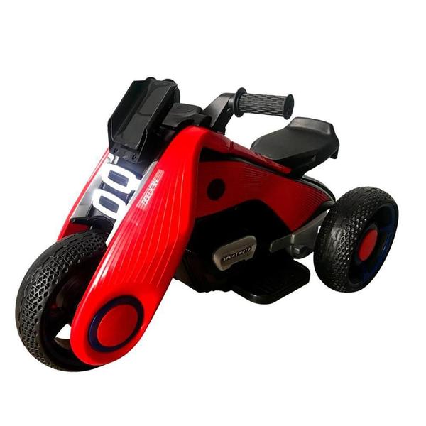 Imagem de Mini Moto Elétrica Luzes E Som Infantil 6V Preto Importway