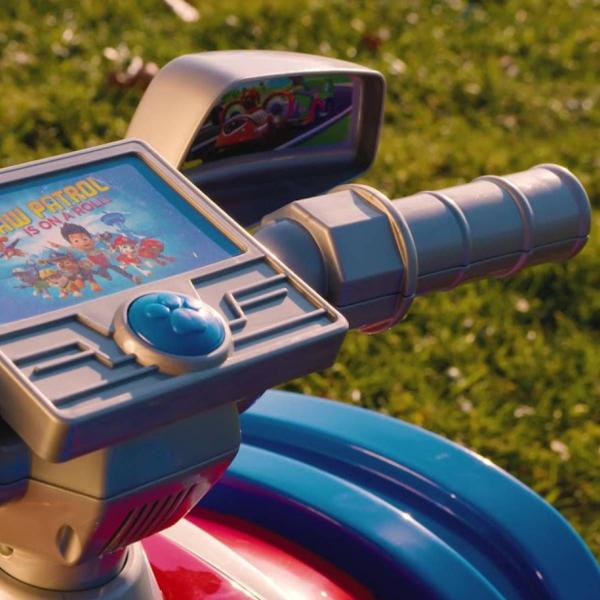 Imagem de Mini Moto Elétrica Quadriciclo Infantil Patrulha Canina Motinha Motorizada Ryder Motoca Paw Patrol