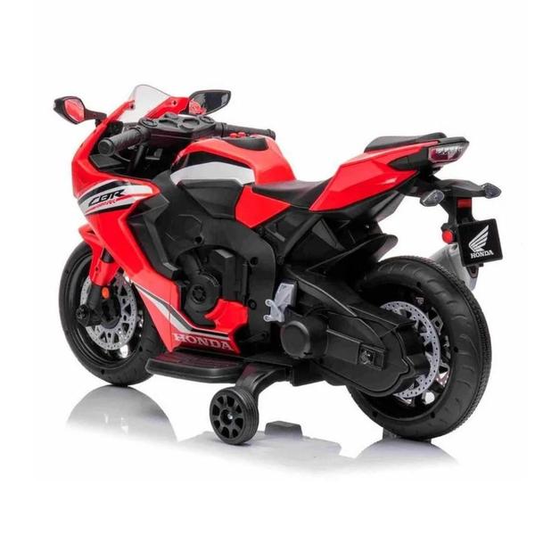 Imagem de Mini Moto Elétrica Sport Honda Cbr 1000rr 6v Vermelha Zippy