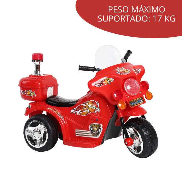 Imagem de Mini Moto Importway Elétrica Infantil 6V 18W BW006VM - Vermelha