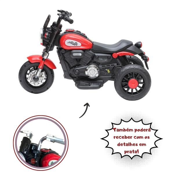 Mini Moto Infantil 6V Bivolt Menino Menina Som e Luz - Bangtoys Imagem de Mini Moto Infantil 6V Bivolt Menino Menina Som e Luz