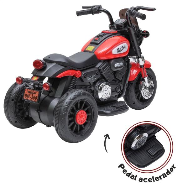 Mini Moto Infantil 6V Bivolt Menino Menina Som e Luz - Bangtoys Imagem de Mini Moto Infantil 6V Bivolt Menino Menina Som e Luz