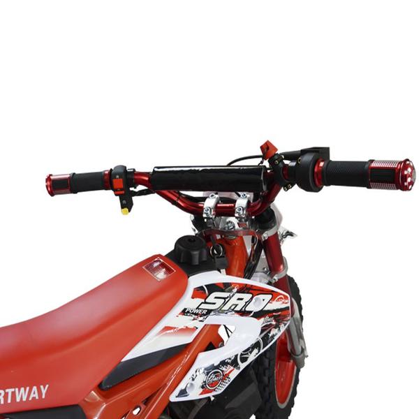 Imagem de Mini Moto Infantil Partida Elétrica Gasolina 2T 49CC Cross Trilha Off Road Importway Iwdb-005