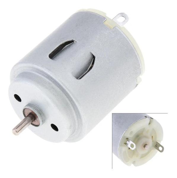 Imagem de Mini Motor RE-140RA-18100 Dc 3v Redondo 1.5v-3v 11.000 Rpm Motorzinho Para Robótica