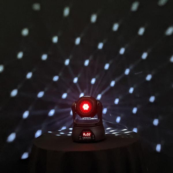 Imagem de Mini Moving Double Face 3x1 LED LASER DMX - Klub